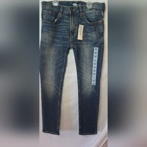 NWT Old Navy Men's 31x32 Skinny Built In FlexClassic Blue Denim Jeans